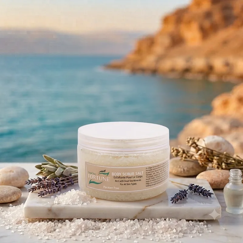 Body Scrub Salt Jar - Jasmine